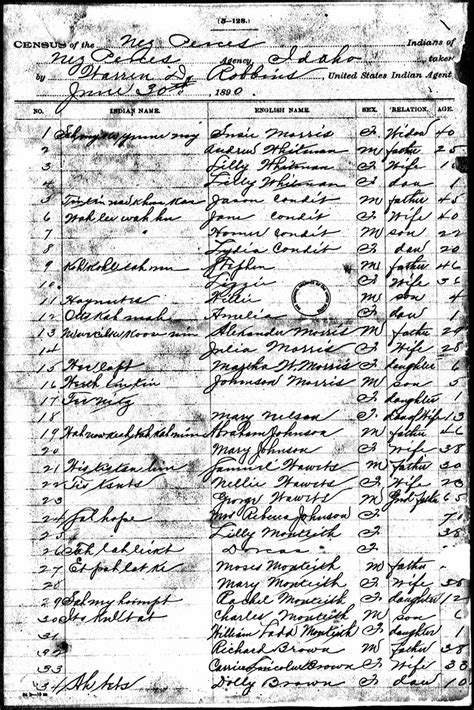 us indian census rolls|indian census before 1790.